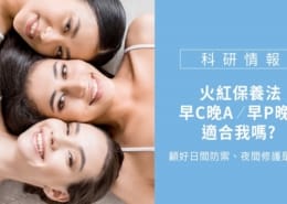 火紅保養法早C晚A、早P晚R適合我嗎? 顧好日間防禦、夜間修護是關鍵 1 保養