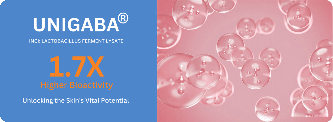 Untitled design Unigaba® By Unicare Biotechnology — Proprietary Lactobacillus Ferment Lysate With 1.7X Higher Bioactivity, Designed For Microbiome-Focused Skincare Formulation
