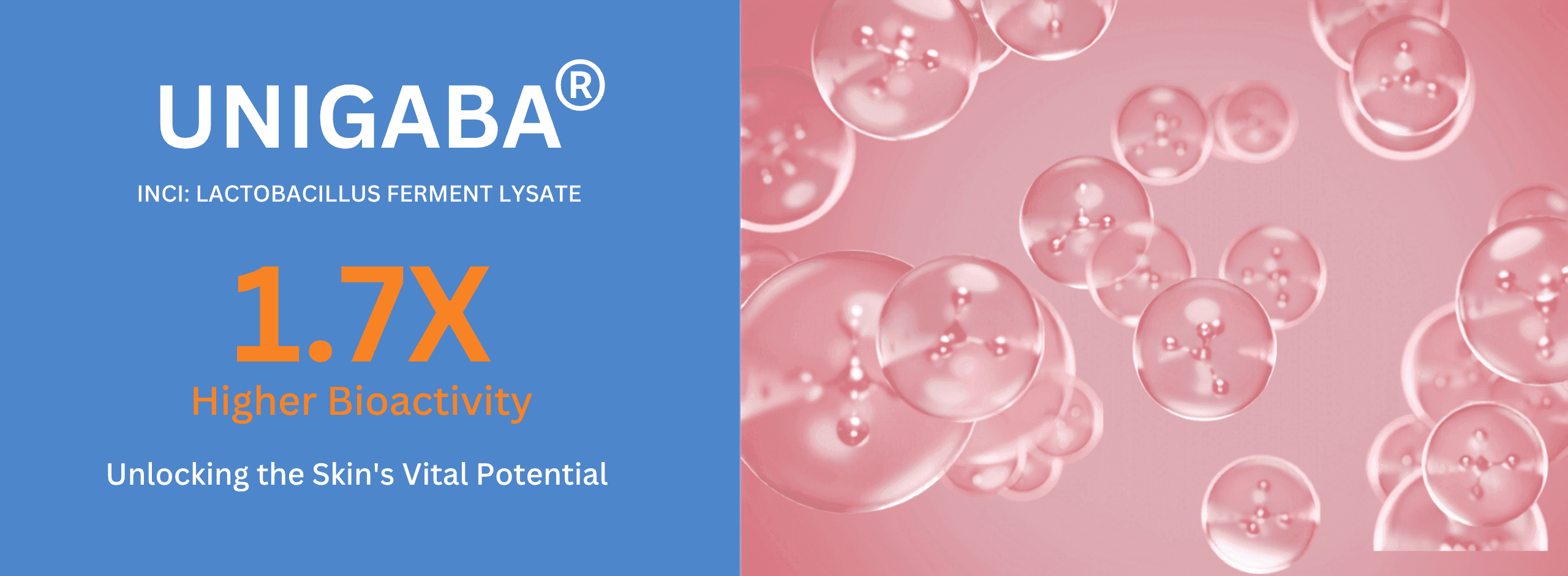 unicare unigaba Unigaba® By Unicare Biotechnology — Proprietary Lactobacillus Ferment Lysate With 1.7X Higher Bioactivity, Designed For Microbiome-Focused Skincare Formulation
